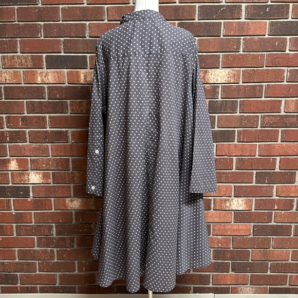 Tulip Flowy Polka Dot Dress - Picture 6 of 10